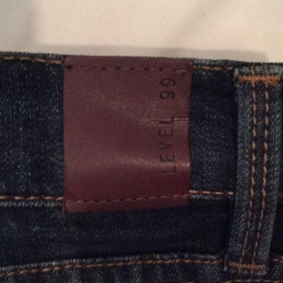 Level 99 Boyfriend Denim Jeans Rolled Ankle NWT - Picture 5 of 5